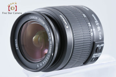 【中古】Canon キヤノン EOS Kiss X5 EF-S 18-55 IS II レンズキット シャッター回数僅少 元箱付き