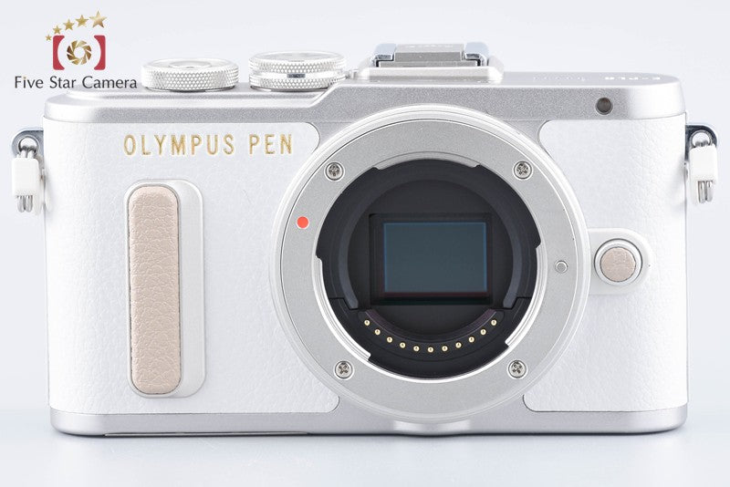中古】OLYMPUS オリンパス PEN E-PL8 EZ ダブルズームキット ホワイト