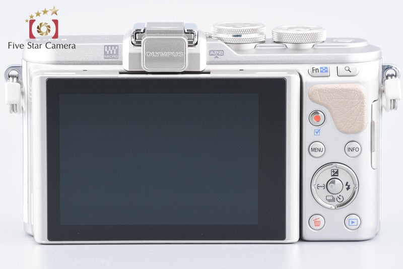 中古】OLYMPUS オリンパス PEN E-PL8 EZ ダブルズームキット ホワイト