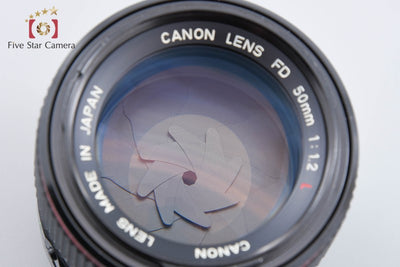 【中古】Canon キヤノン New FD 50mm f/1.2 L