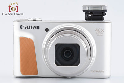 【中古】Canon キヤノン PowerShot SX740 HS シルバー コンパクトデジタルカメラ