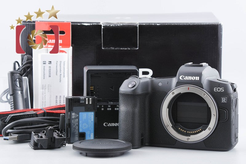【中古】Canon キヤノン EOS R ミラーレス一眼カメラ 元箱付き