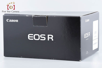 【中古】Canon キヤノン EOS R ミラーレス一眼カメラ 元箱付き