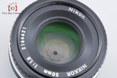【中古】Nikon ニコン Ai-S NIKKOR 50mm f/1.8