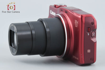 【中古】Canon キヤノン PowerShot SX700 HS レッド コンパクトデジタルカメラ
