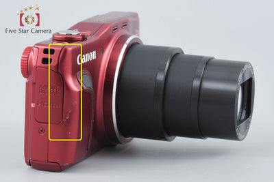 【中古】Canon キヤノン PowerShot SX700 HS レッド コンパクトデジタルカメラ