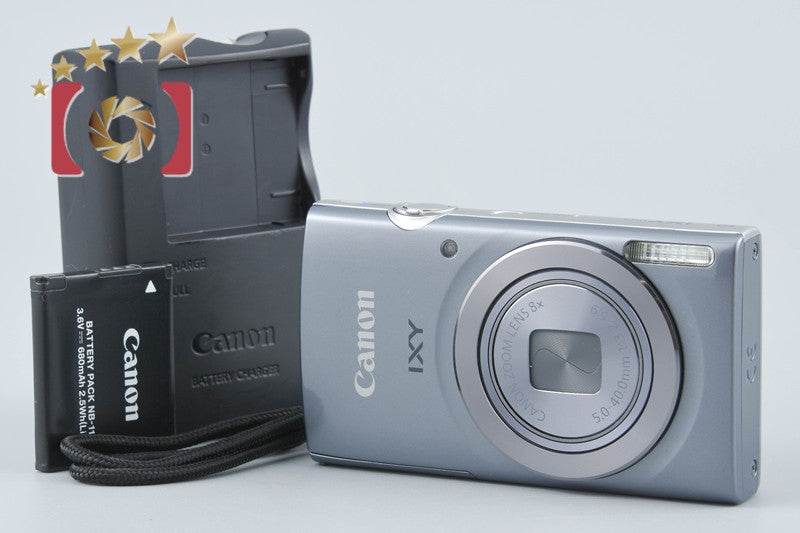 【中古】Canon キヤノン IXY 150 シルバー コンパクトデジタルカメラ