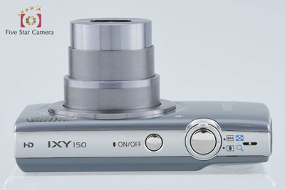 【中古】Canon キヤノン IXY 150 シルバー コンパクトデジタルカメラ