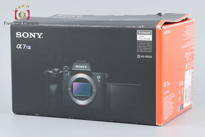 【中古】SONY ソニー α7SIII ILCE-7SM3 ミラーレス一眼カメラ 多言語対応 元箱付き