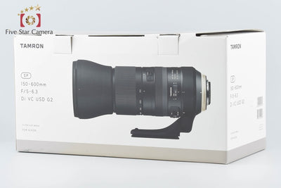 【中古】TAMRON タムロン A022 SP 150-600mm f/5-6.3 Di VC USD G2 ニコン用 元箱付き