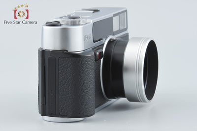 【中古】Konica コニカ HEXAR AF シルバー コンパクトフィルムカメラ 元箱付き