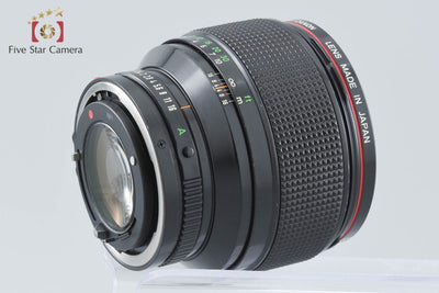 【中古】Canon キヤノン New FD 85mm f/1.2 L