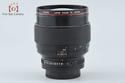 【中古】Canon キヤノン New FD 85mm f/1.2 L
