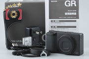 【中古】RICOH リコー GR IIIx コンパクトデジタルカメラ シャッター回数僅少 元箱付き