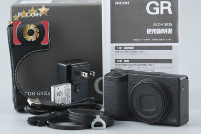 【中古】RICOH リコー GR IIIx コンパクトデジタルカメラ シャッター回数僅少 元箱付き