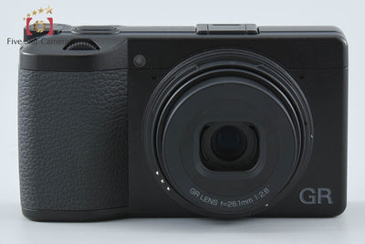 【中古】RICOH リコー GR IIIx コンパクトデジタルカメラ シャッター回数僅少 元箱付き