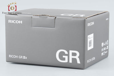 【中古】RICOH リコー GR IIIx コンパクトデジタルカメラ シャッター回数僅少 元箱付き