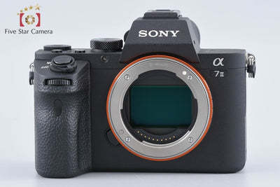 【中古】SONY ソニー α7II ILCE-7M2 ミラーレス一眼カメラ シャッター回数僅少 多言語対応