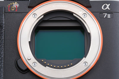 【中古】SONY ソニー α7II ILCE-7M2 ミラーレス一眼カメラ シャッター回数僅少 多言語対応