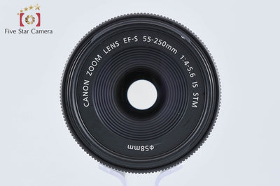 【中古】Canon キヤノン EF-S 55-250mm f/4-5.6 IS STM