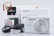 【中古】SONY ソニー Cyber-Shot DSC-W830 シルバー コンパクトデジタルカメラ 元箱付き