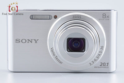 【中古】SONY ソニー Cyber-Shot DSC-W830 シルバー コンパクトデジタルカメラ 元箱付き
