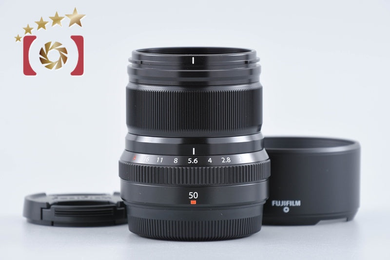 【中古】FUJIFILM 富士フイルム XF 50mm f/2 R WR ブラック