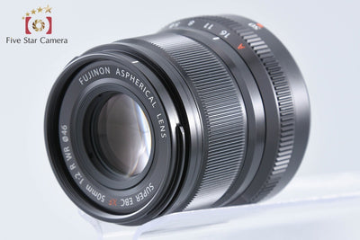 【中古】FUJIFILM 富士フイルム XF 50mm f/2 R WR ブラック