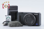【中古】SONY ソニー VLOGCAM ZV-1 ブラック コンパクトデジタルカメラ