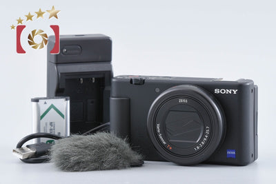 【中古】SONY ソニー VLOGCAM ZV-1 ブラック コンパクトデジタルカメラ