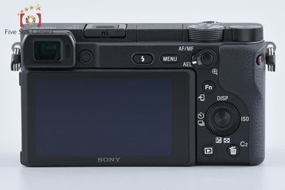 【中古】SONY ソニー α6400 ILCE-6400 ブラック パワーズームレンズキット シャッター回数僅少 多言語対応