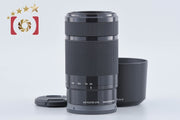 【中古】SONY ソニー E 55-210mm f/4.5-6.3 OSS SEL55210 ブラック