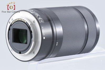 【中古】SONY ソニー E 55-210mm f/4.5-6.3 OSS SEL55210 ブラック