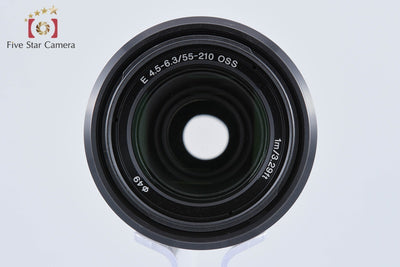 【中古】SONY ソニー E 55-210mm f/4.5-6.3 OSS SEL55210 ブラック