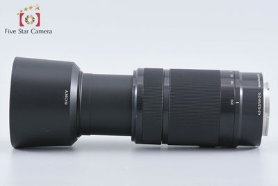 【中古】SONY ソニー E 55-210mm f/4.5-6.3 OSS SEL55210 ブラック