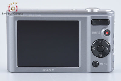【中古】SONY ソニー Cyber-shot DSC-W810 シルバー デジタルスチルカメラ 元箱付き