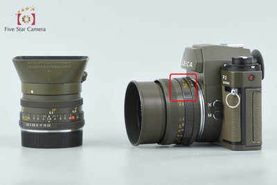 【中古】Leica ライカ R3 ELECTRONIC Safari + ELMARIT-R 28mm f/2.8 Safari 3カム + SUMMICRON-R 50mm f/2 Safari R-ONLY