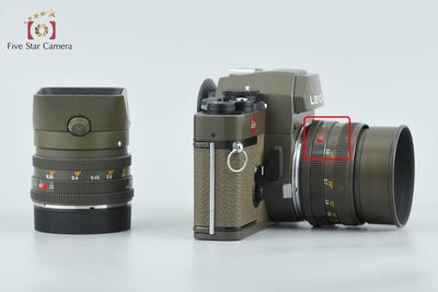 【中古】Leica ライカ R3 ELECTRONIC Safari + ELMARIT-R 28mm f/2.8 Safari 3カム + SUMMICRON-R 50mm f/2 Safari R-ONLY