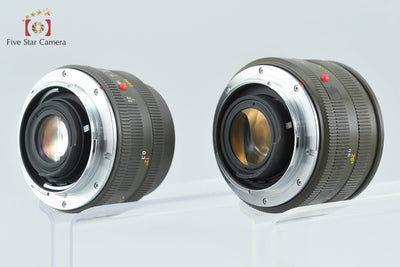 【中古】Leica ライカ R3 ELECTRONIC Safari + ELMARIT-R 28mm f/2.8 Safari 3カム + SUMMICRON-R 50mm f/2 Safari R-ONLY