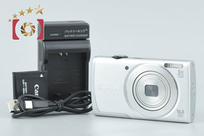 【中古】Canon キヤノン PowerShot A2600 シルバー コンパクトデジタルカメラ