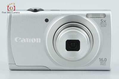 【中古】Canon キヤノン PowerShot A2600 シルバー コンパクトデジタルカメラ