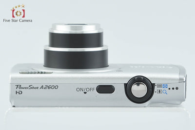 【中古】Canon キヤノン PowerShot A2600 シルバー コンパクトデジタルカメラ