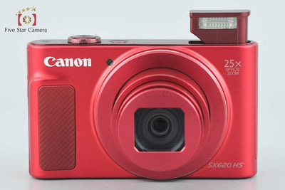 【中古】Canon キヤノン PowerShot SX620 HS レッド コンパクトデジタルカメラ