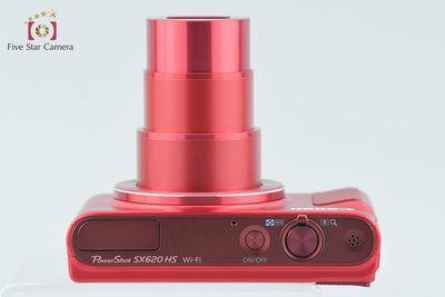 【中古】Canon キヤノン PowerShot SX620 HS レッド コンパクトデジタルカメラ
