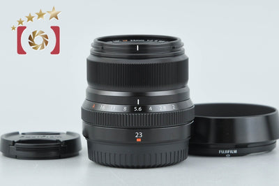 【中古】FUJIFILM 富士フイルム XF 23mm f/2 R WR ブラック