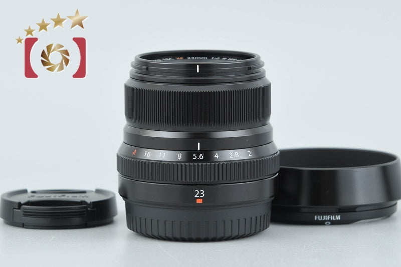 【中古】FUJIFILM 富士フイルム XF 23mm f/2 R WR ブラック