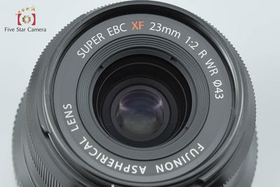 【中古】FUJIFILM 富士フイルム XF 23mm f/2 R WR ブラック