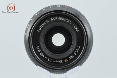 【中古】FUJIFILM 富士フイルム XF 23mm f/2 R WR ブラック