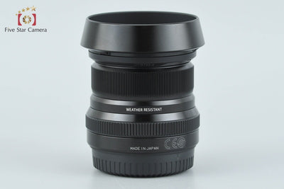 【中古】FUJIFILM 富士フイルム XF 23mm f/2 R WR ブラック