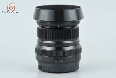 【中古】FUJIFILM 富士フイルム XF 23mm f/2 R WR ブラック
